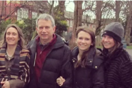 Drew Durning and his family in Ropner Park