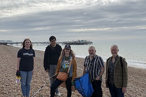 Brighton beach