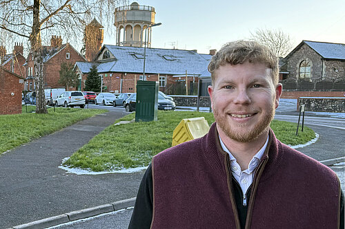 George Western Liberal Democrat candidate for Wellington Town Council Rockwell Green Ward by-election