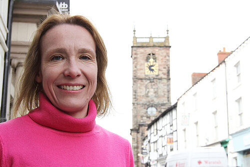 Helen Morgan in Whitchurch