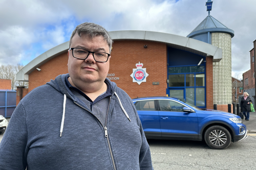 Tom Shaw at Heywood Police Station