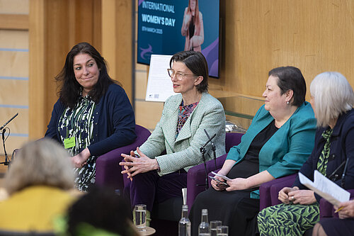 Sally at Scottish Women's Convention