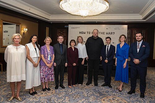 Rachel Gilmour MP joins other UK MPs alongside Ruslan Stefanchuk, the Speaker of the Parliament of Ukraine