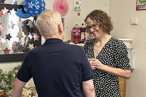 Alison visiting care provider