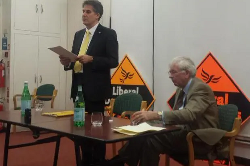 David Goodall launches campaign supported by past Lib Dem MP for the Island Dr Peter Brand