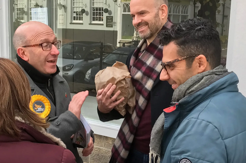 Robert Campaigning - East Grinstead 9/11/19