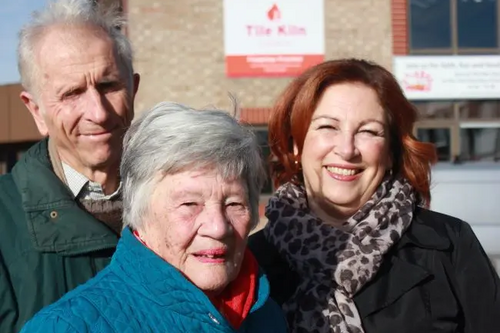 Tom Willis, Freda Mountain and Linda Mascot