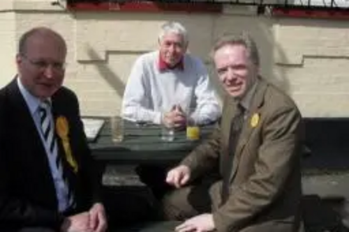 Andrew Duff, Ian Gale and Stephen Robinson