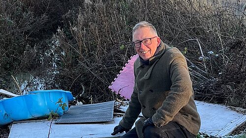 Phil Redshaw fights fly-tipping Phil Redshaw fights fly-tipping