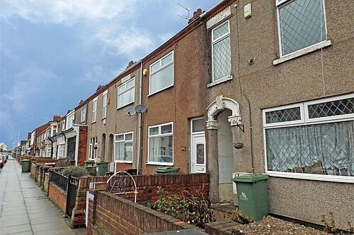 Residential houses on Wellington Street in East Marsh where plans have been submitted for an HMO at 323 Wellington Street