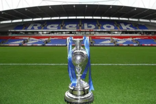  Kendal Town playing in the final of the Lancashire FA Trophy 