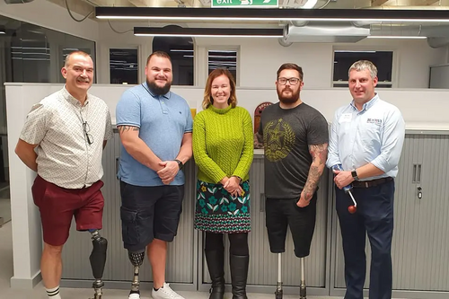 Marie Goldman welcomes BLESMA to Chelmsford