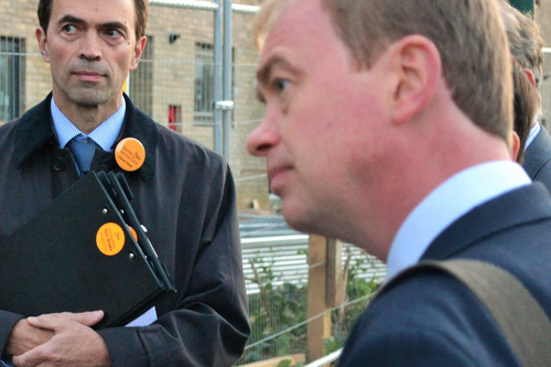 Tim Farron and Tom Brake