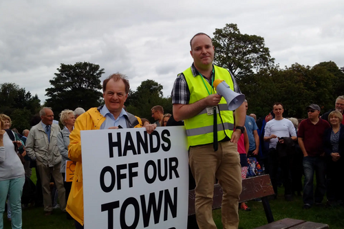 Moor protest 21 Aug 16
