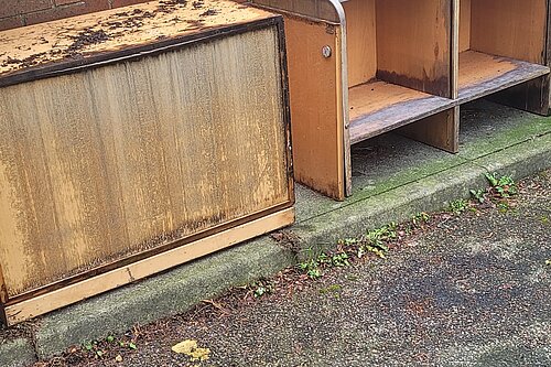 Abandoned Furniture at Carter Gate in Nottingham