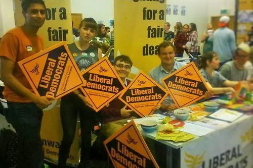 Tremough Lib Dems are hoping for a bumper crop of new student activists this year