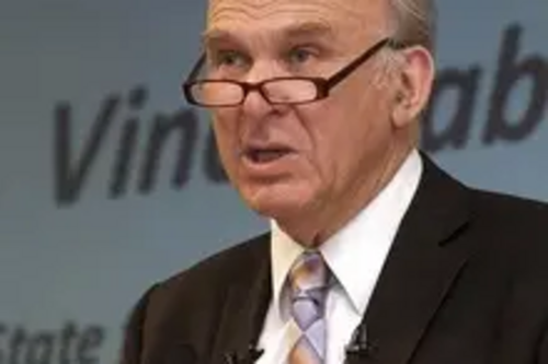Vince Cable twitter page