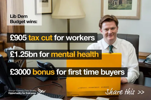 Lib Dem highlights in the 2015 Budget