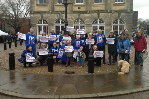 Andover for Europe campaign launch