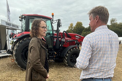 Alison at Hurstpierpoint & District Ploughing Match