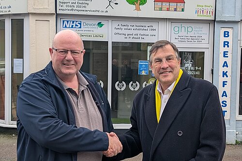 Martin and Jamie Theobold from Step One Services ltd