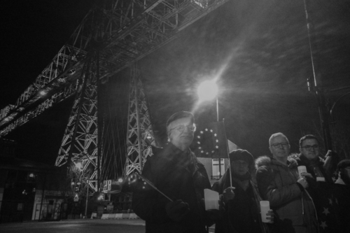 Bridges not Barriers vigil