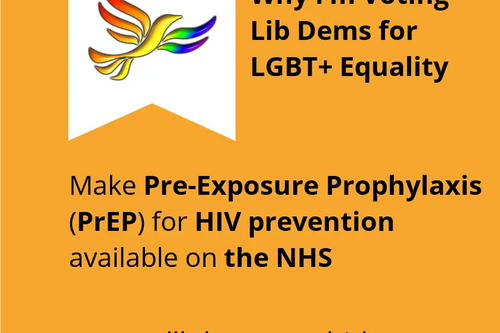 PrEP on the NHS Graphic