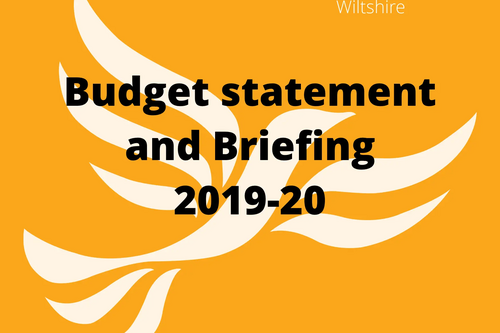 Budget statement 1