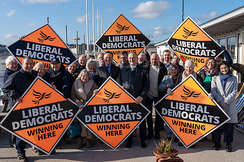 St Ives Lib Dems Launch their campaign with party leader Ed Davey