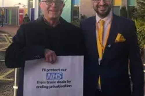 Ali Avaei NHS privatisation
