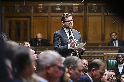 Freddie in Westminster