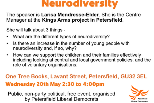 Discussion group: Neurodiversity flyer