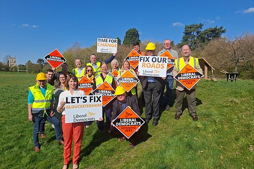 The Lib Dems are planning to fix Gloucestershire