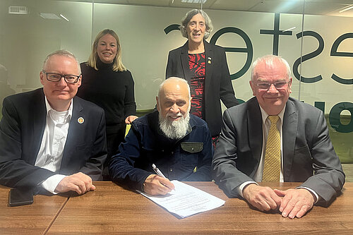Councillor Usman Bhaimia, who represents Barton and Tredworth ward, becomes the 13th Lib Dem councillor on Gloucester City Council.