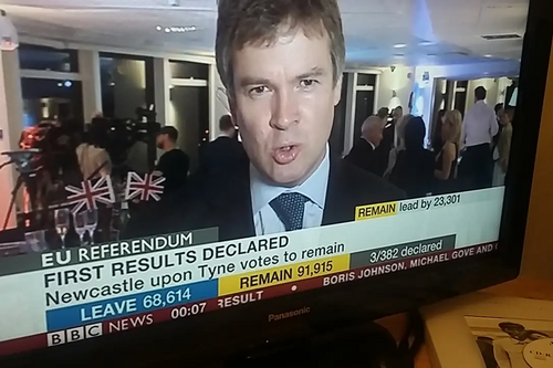 Newcastle first Remain city