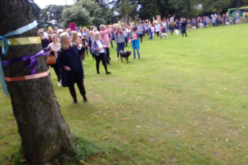 Moor protest 21 Aug 16