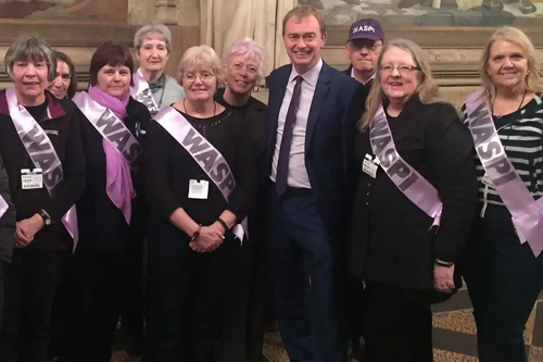 Tim meets WASPI campaigners