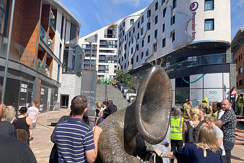 Fire at St Marks Square Bromley