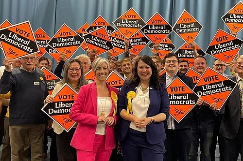 Daisy Cooper MP & Victoria Collins MP