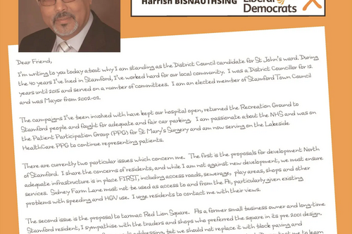 harrish - stamford by election 1