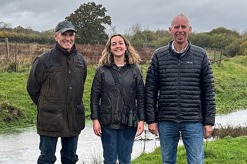 John at the Adur River Discovery Project