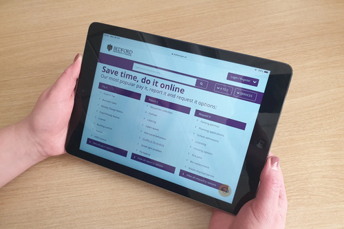 Bedford Borough Council Online Services