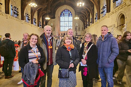 Sarah meets local farmers