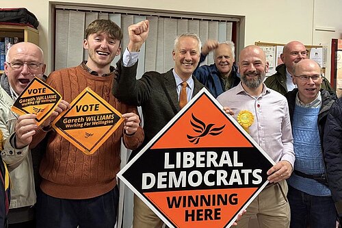 Gareth Williams wins Wellington Town Council by-election