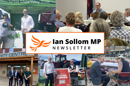 Montage of  the work that Ian Sollom MP did during the month of June 2026