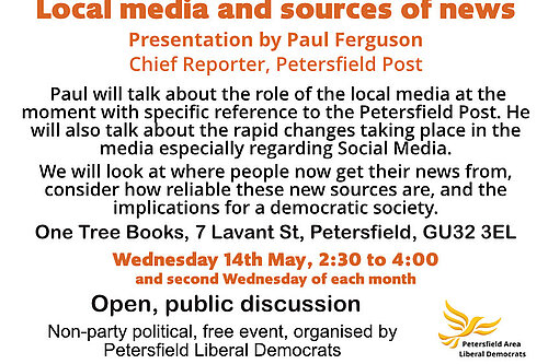 Local news media - poster