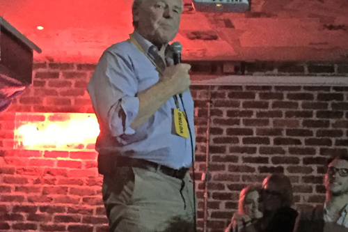 Paddy Ashdown at Lib Dem Pint, Bournemouth 2015