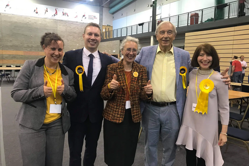 Lib Dems storm to success locally in the European Elections