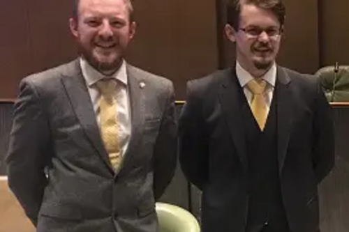 Cllrs Ferguson and Hall 2019