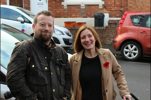 Toby Robson and Francesca Rozycki